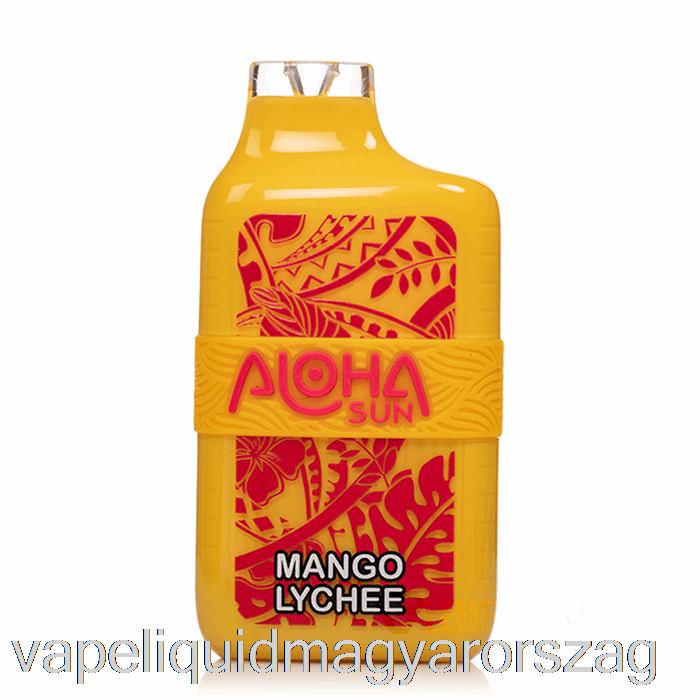 Aloha Sun 7000 Eldobható Mangó Licsi Vape Folyadék